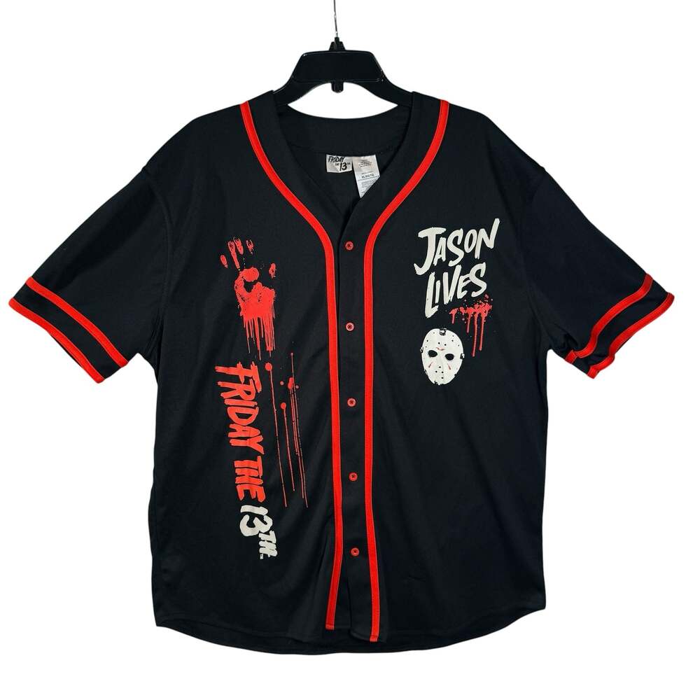 Friday the 13th Jason Lives Size XL Baseball Jersey